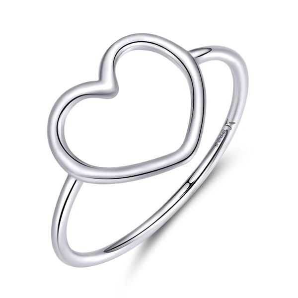 The Elara Heart - Sterling Silver Ring