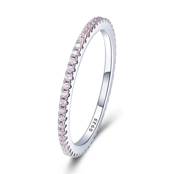 Jenn Pink - The Eternal Grace Zircon Infinity Stacking Ring