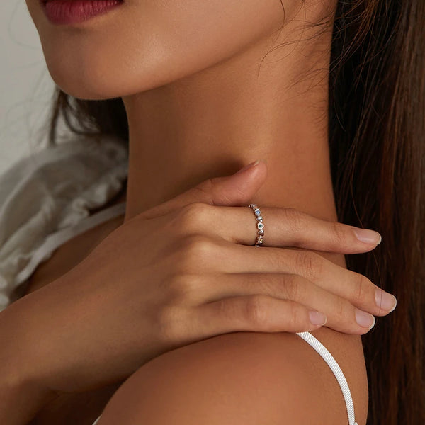 Emily Zircon - Forever Love Heart Ring