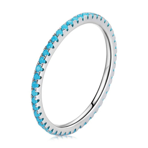 Jenn - The Eternal Grace Zircon Infinity Stacking Ring