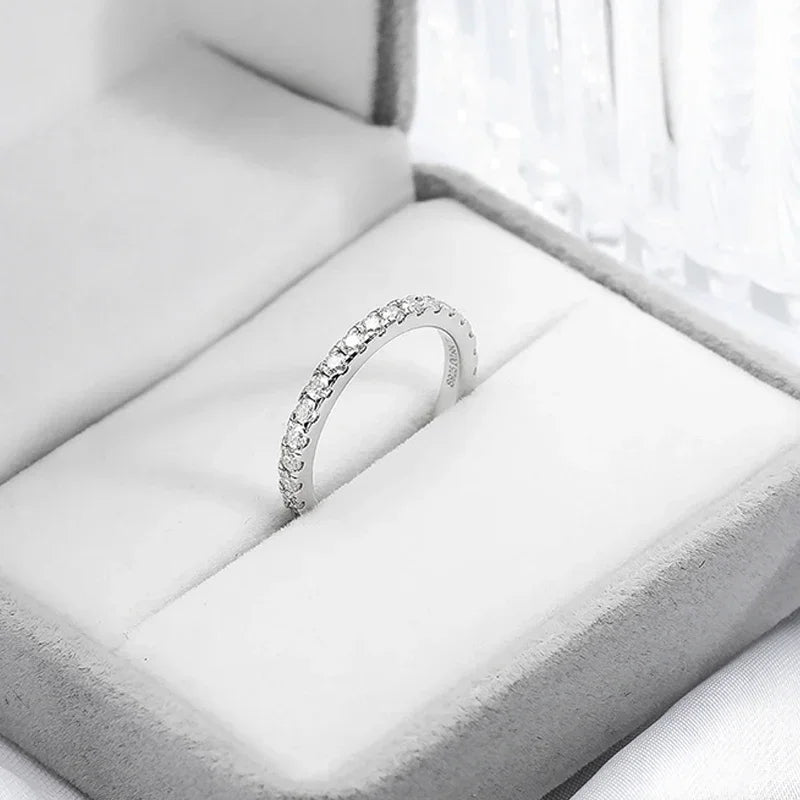 Evelyn - Infinity Moissanit Ring 