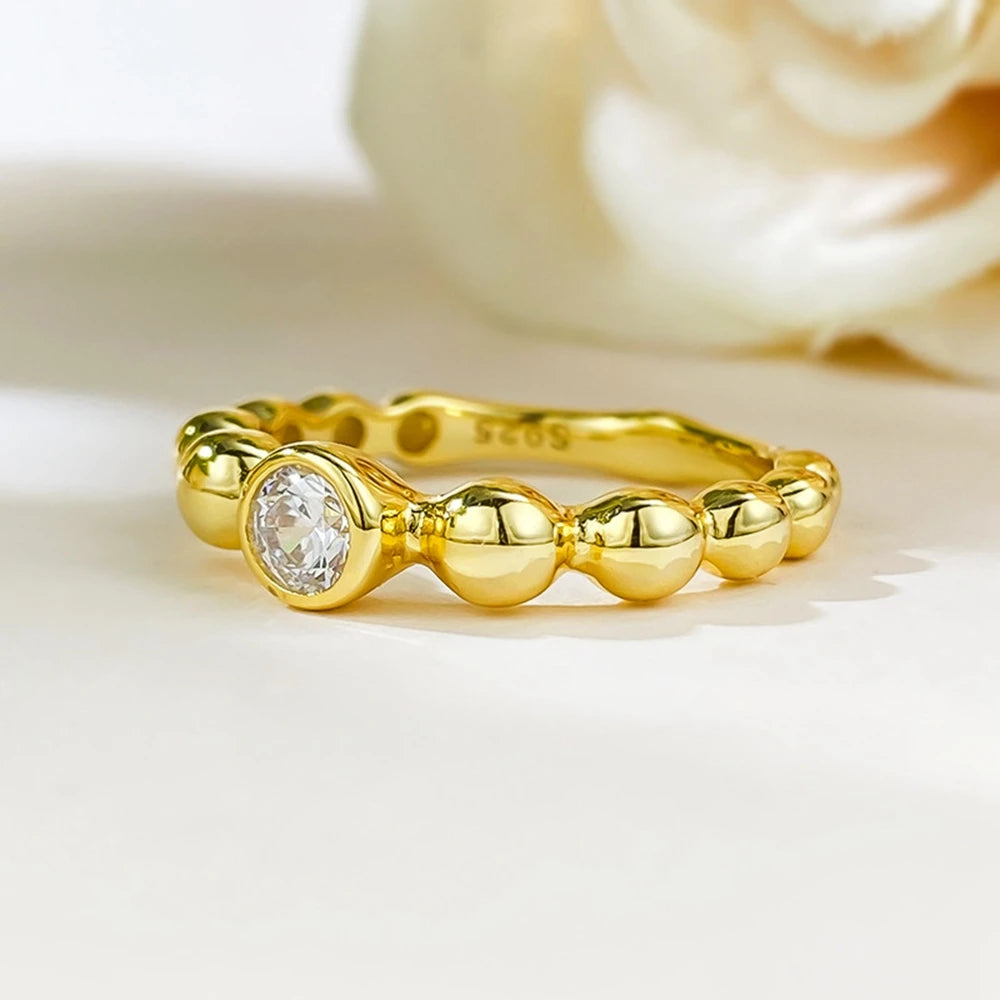 Jalicia - Saphir-Ring aus Sterlingsilber