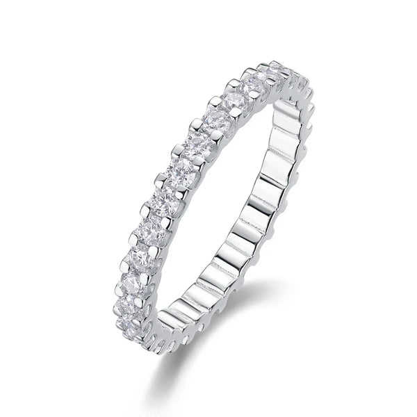 Evelyn - Infinity Moissanite Ring