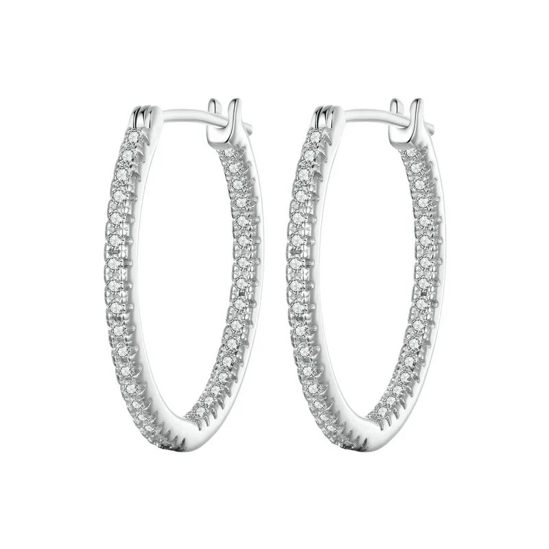 Lindsey -  Hoop Earrings Endless Sparkle