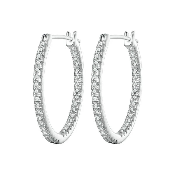 Lindsey -  Hoop Earrings Endless Sparkle