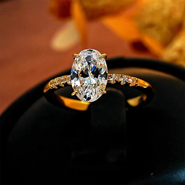 Elise - Oval Sapphire Ring