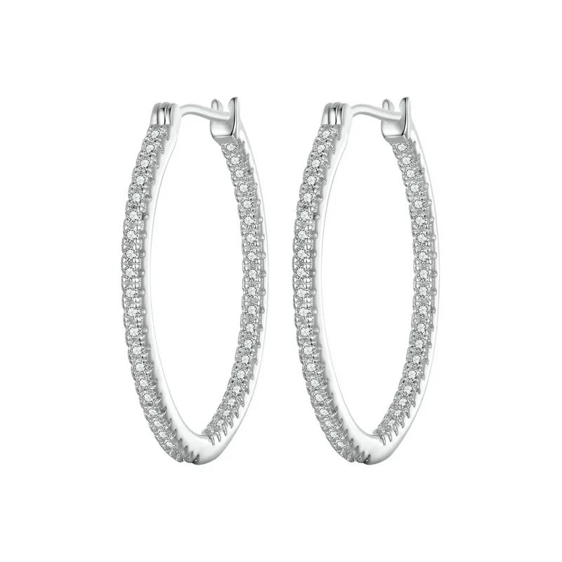 Lindsey -  Hoop Earrings Endless Sparkle