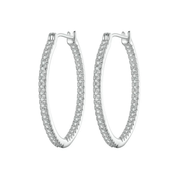 Lindsey -  Hoop Earrings Endless Sparkle