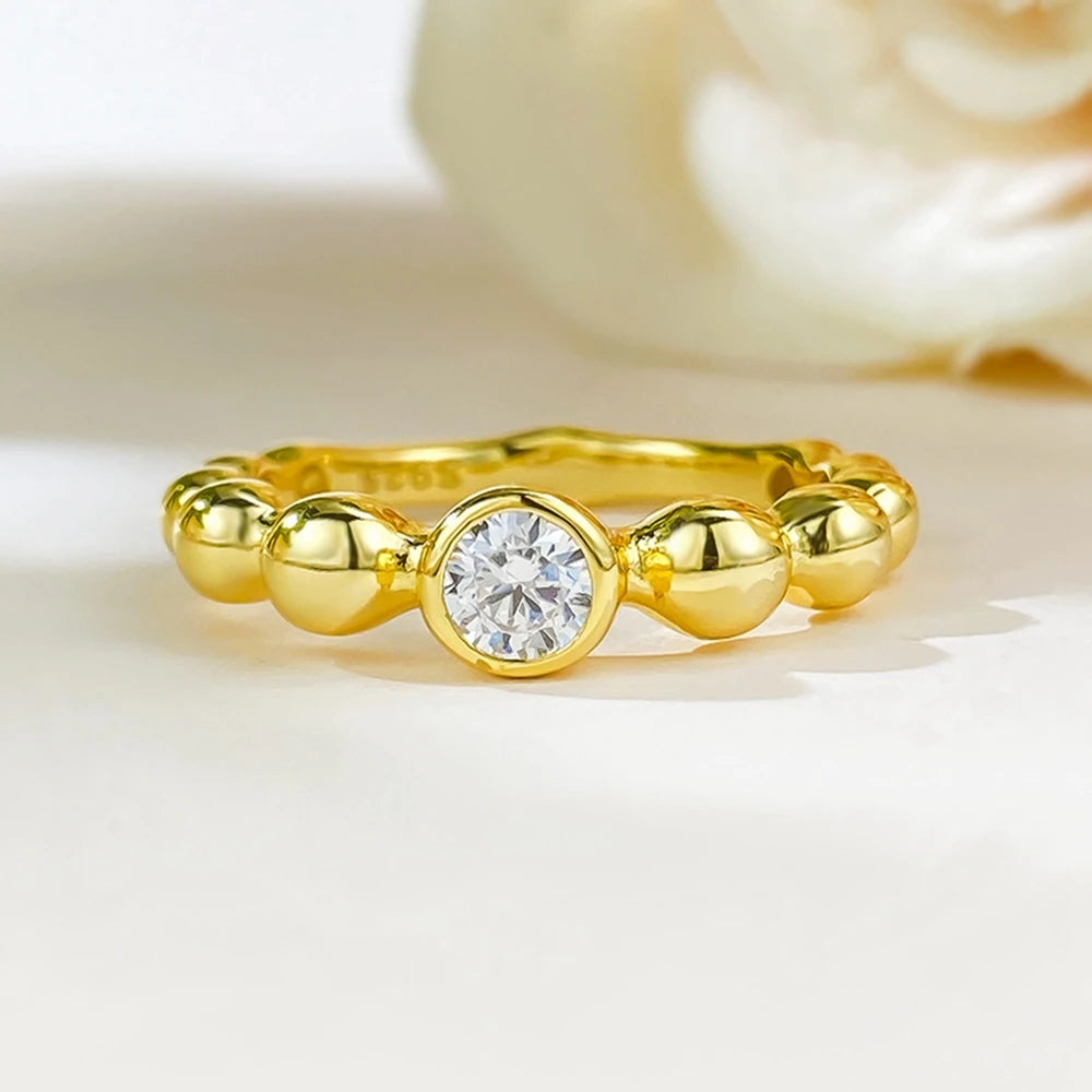Jalicia - Saphir-Ring aus Sterlingsilber