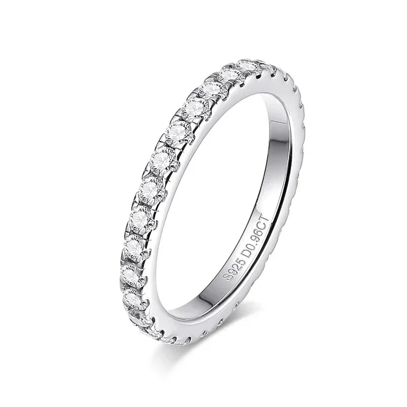 Evelyn - Infinity Moissanit Ring 