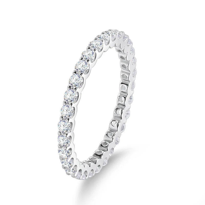 Evelyn - Infinity Moissanit Ring 