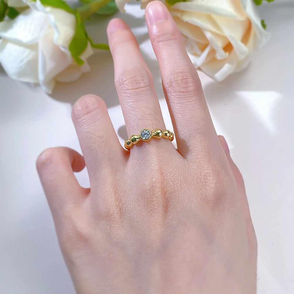Jalicia - Saphir-Ring aus Sterlingsilber