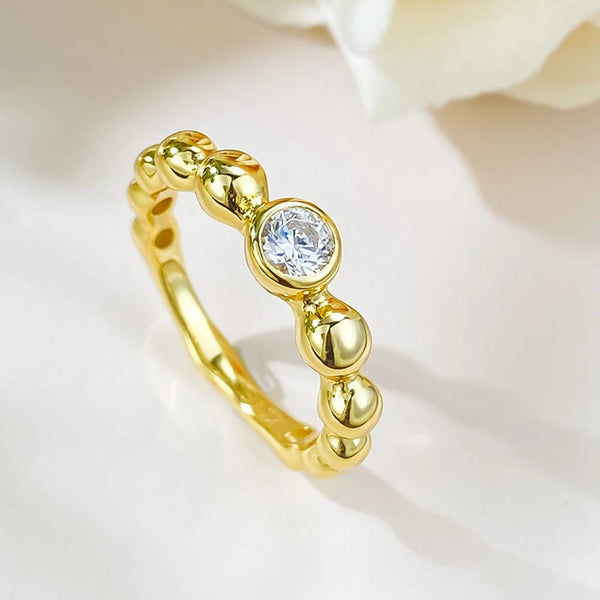 Jalicia -  Sapphire Sterling Silver Ring