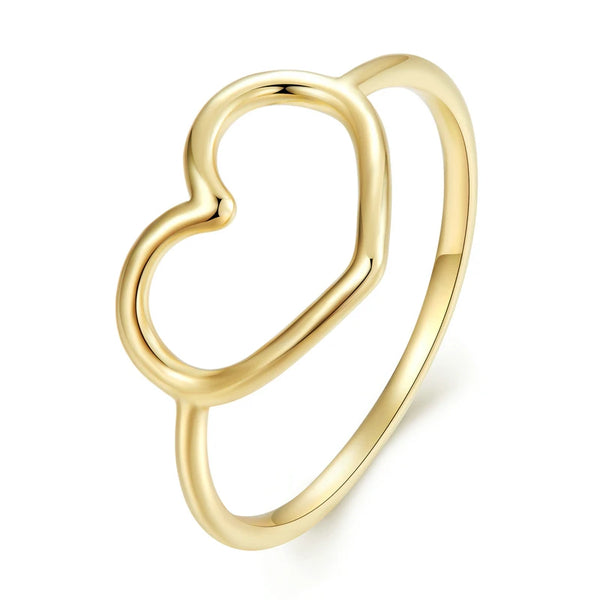 The Elara Heart - Sterling Silver Ring