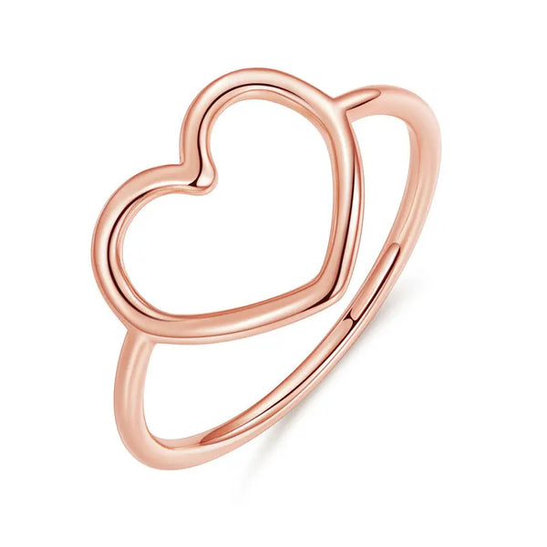 The Elara Heart - Sterling Silver Ring
