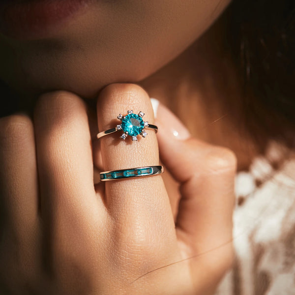Iris - Sterling silver ringTimeless and Bold