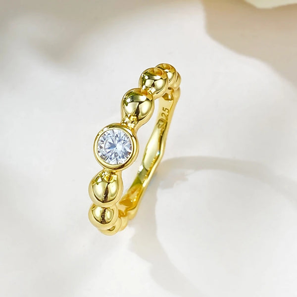 Jalicia -  Sapphire Sterling Silver Ring