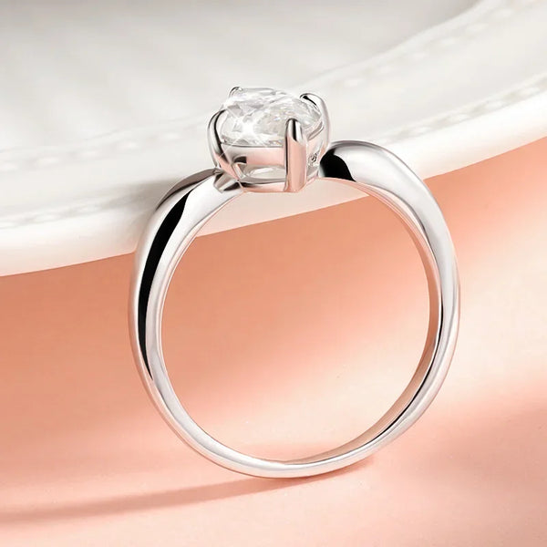 Marlene - Moissanite Ring Marquise