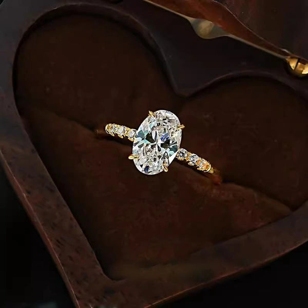 Elise - Oval Sapphire Ring